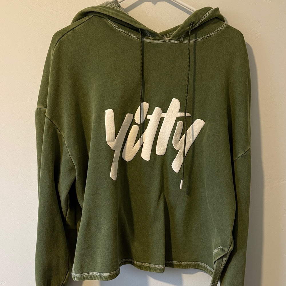 YITTY Forest Green Women's Hoodie Sweater
